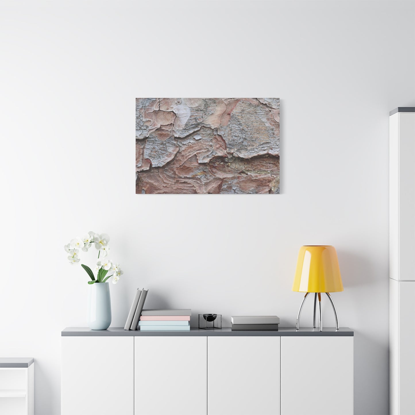 Textural Landscape - Unique Frameless Canvas Wall Art - Art By Earth