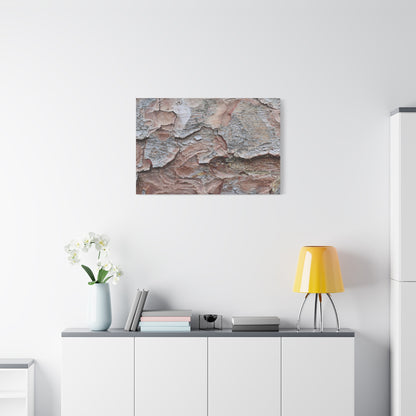 Textural Landscape - Unique Frameless Canvas Wall Art - Art By Earth