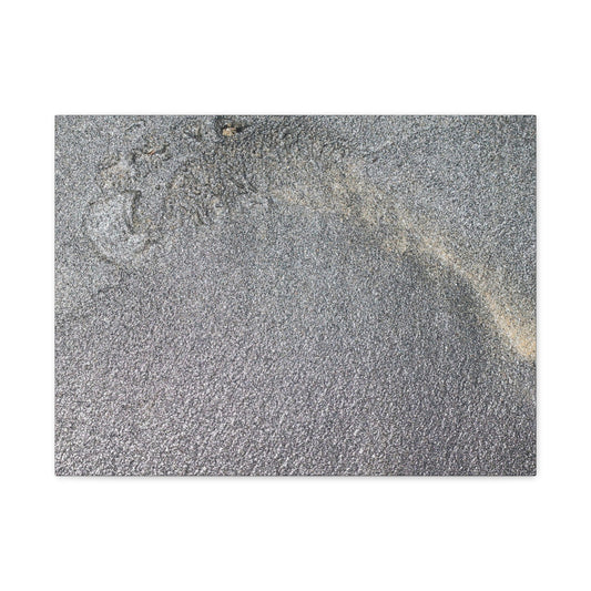 Ephemeral Whispers of Granite - Unique Frameless Canvas Wall Art - Art By Earth