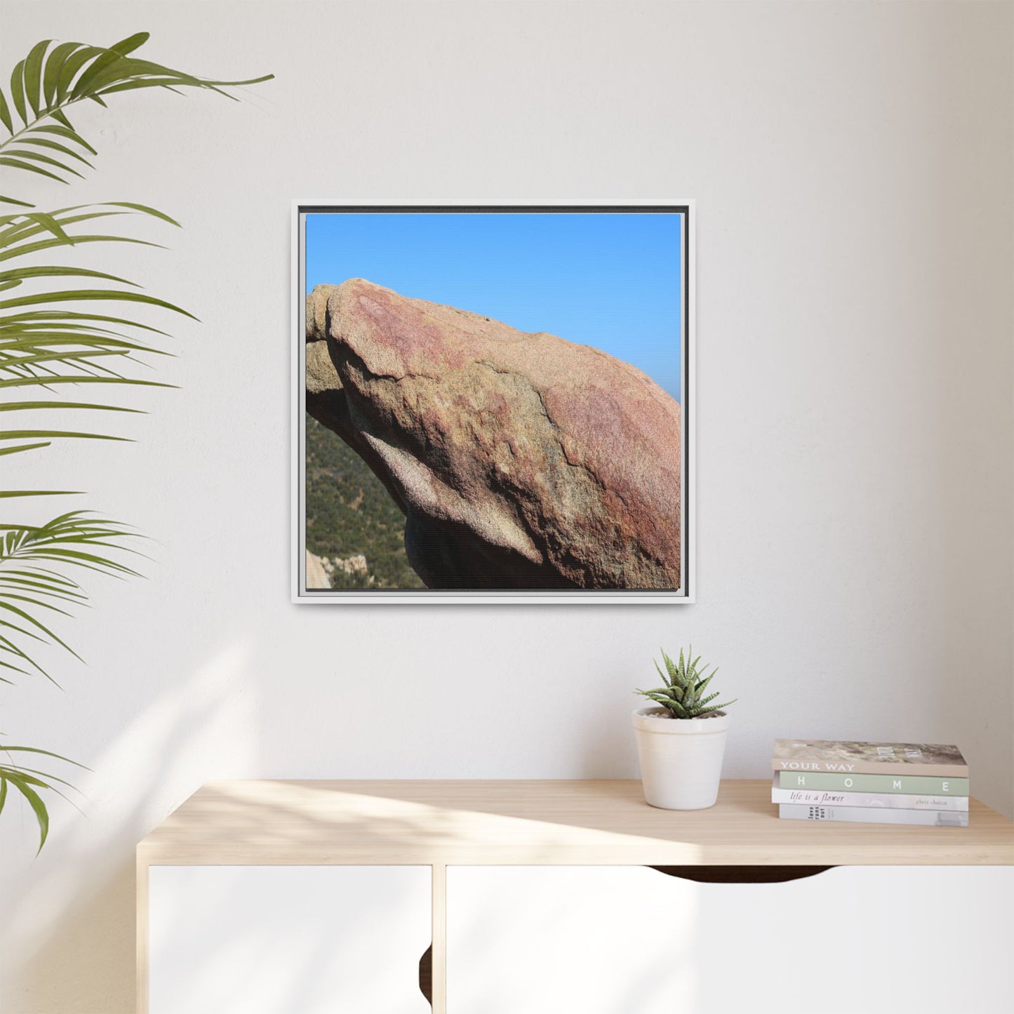 Sleeping Stone - Unique Stretched Canvas Wall Art - Art By Earth