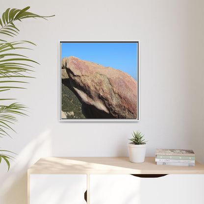 Sleeping Stone - Unique Stretched Canvas Wall Art - Art By Earth