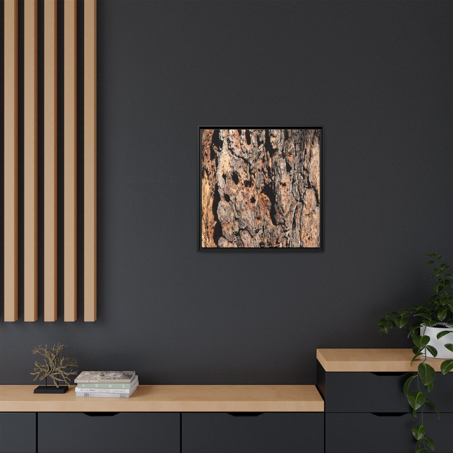 Rugged Rhythms - Unique Stretched Canvas Wall Art - Art By Earth