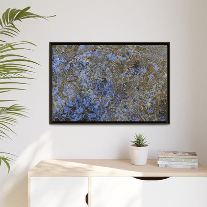 Aquatic Reflections - Unique Stretched Canvas Wall Art - Art By Earth