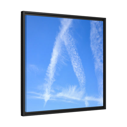Skyward Whispers - Unique Stretched Canvas Wall Art - Art By Earth