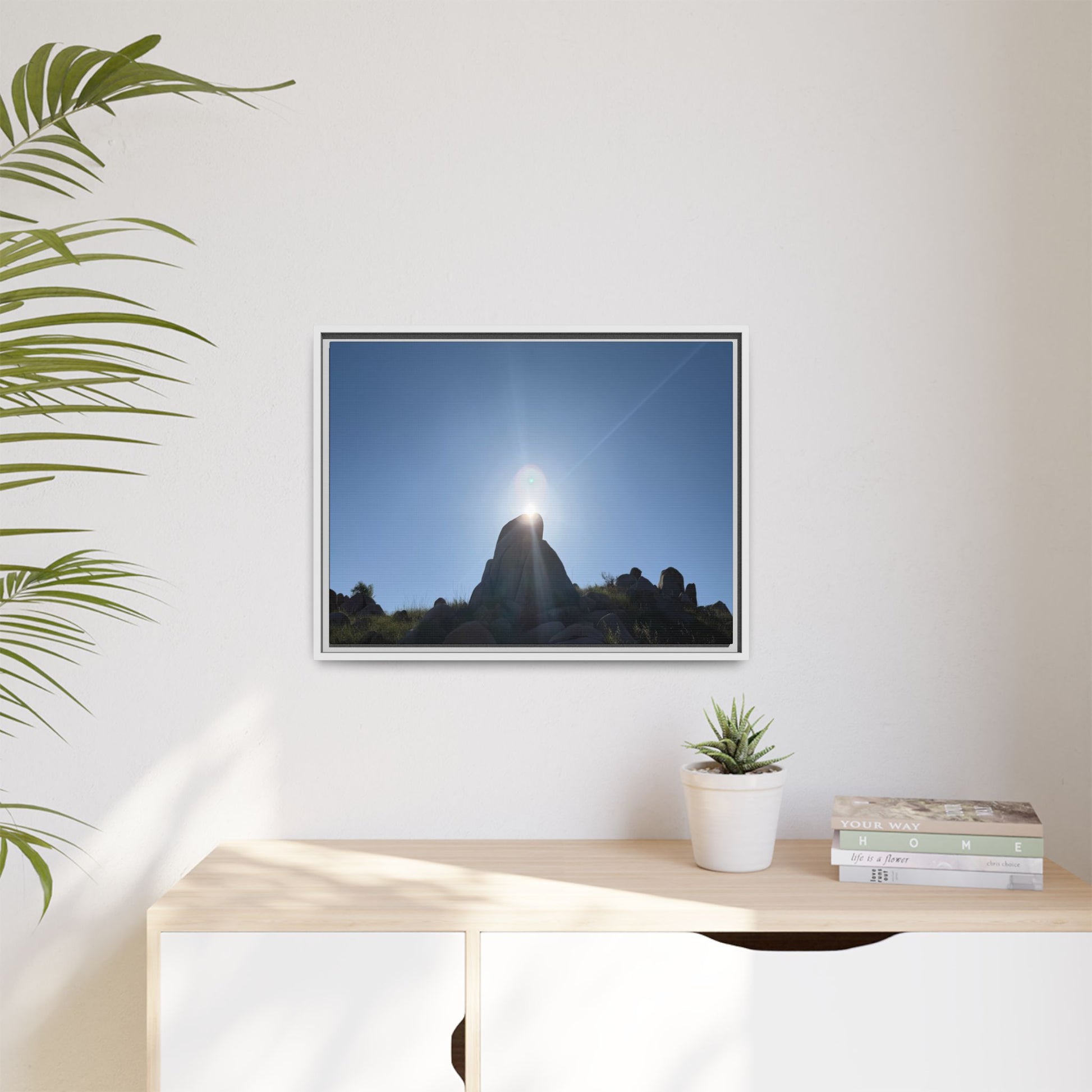 Sunburst - Unique Stretched Canvas Wall Art - Art By Earth