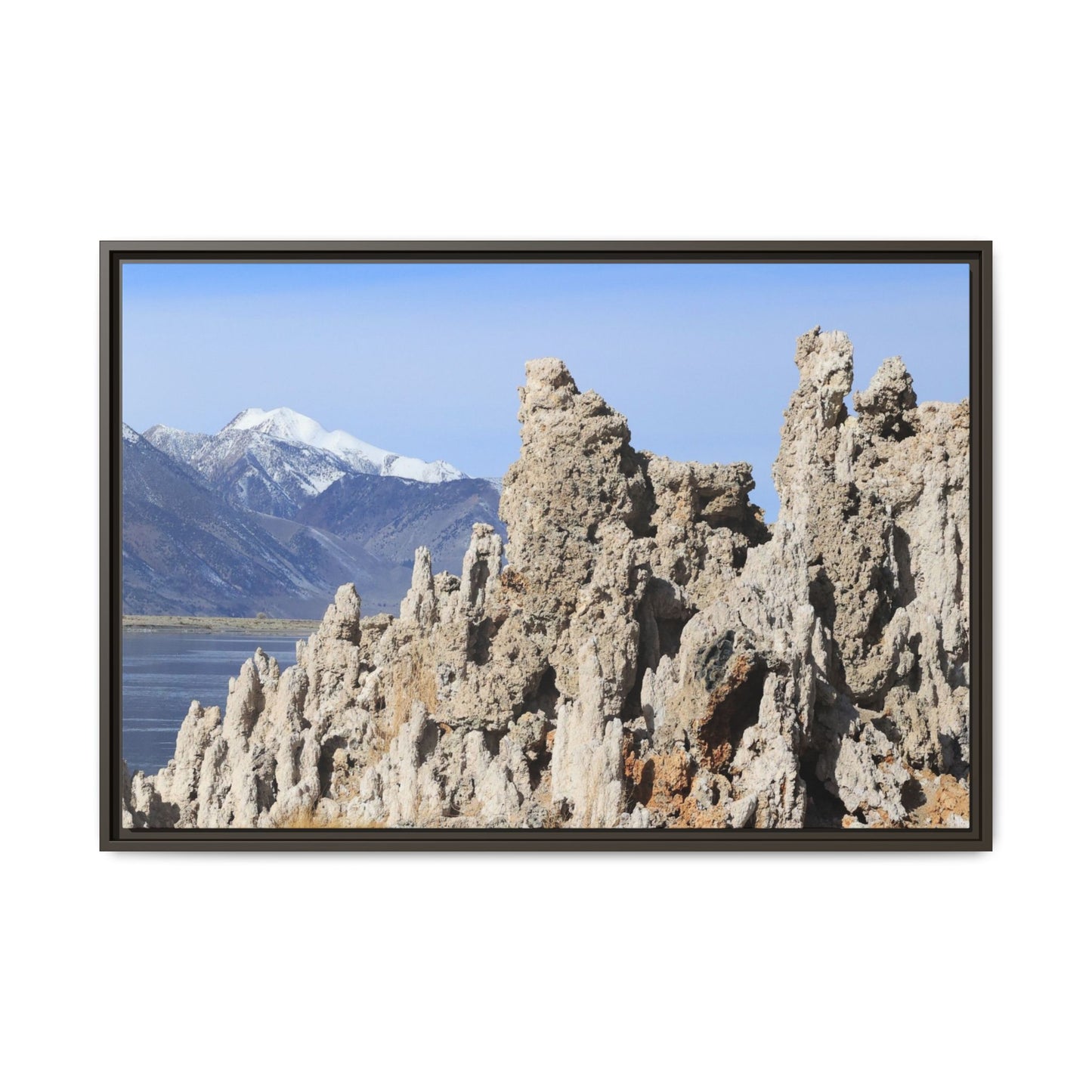 Mono Lake Tufa - Unique Stretched Canvas Wall Art