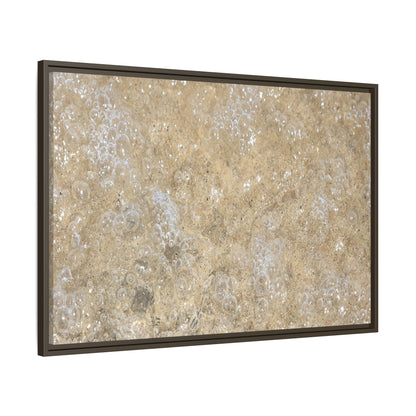 Bubbling Sand - Unique Stretched Canvas Wall Art - Art By Earth