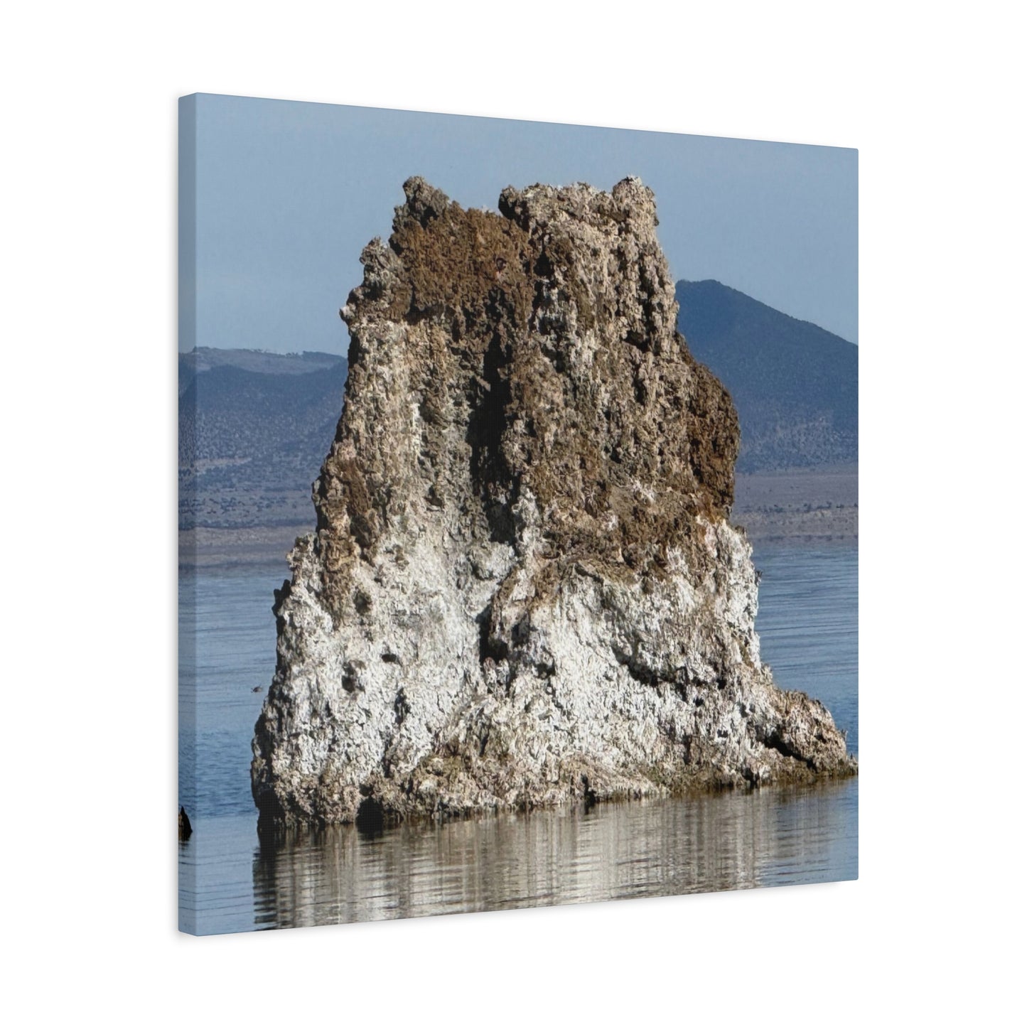 Monolith of Stillness - Unique Frameless Canvas Wall Art