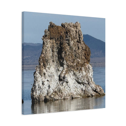 Monolith of Stillness - Unique Frameless Canvas Wall Art