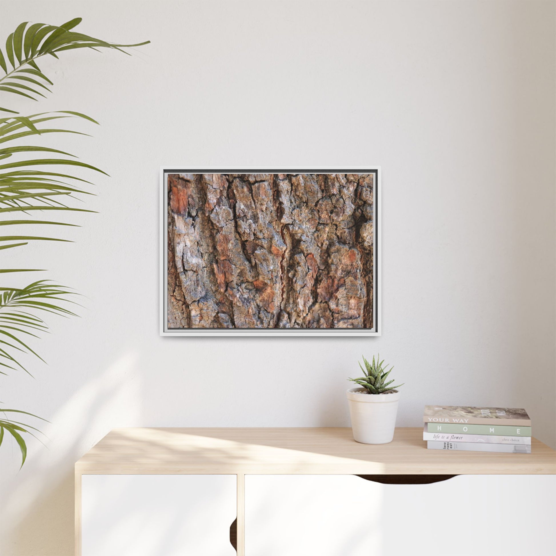 Tree's Timeworn Tale - Unique Stretched Canvas Wall Art - Art By Earth