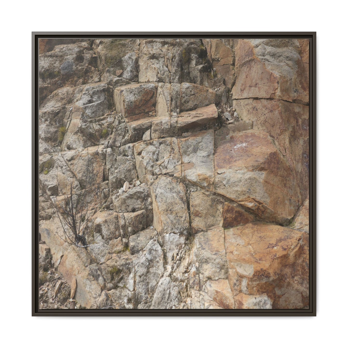 Sandstone Symphony - Unique Stretched Canvas Wall Art - Art By Earth