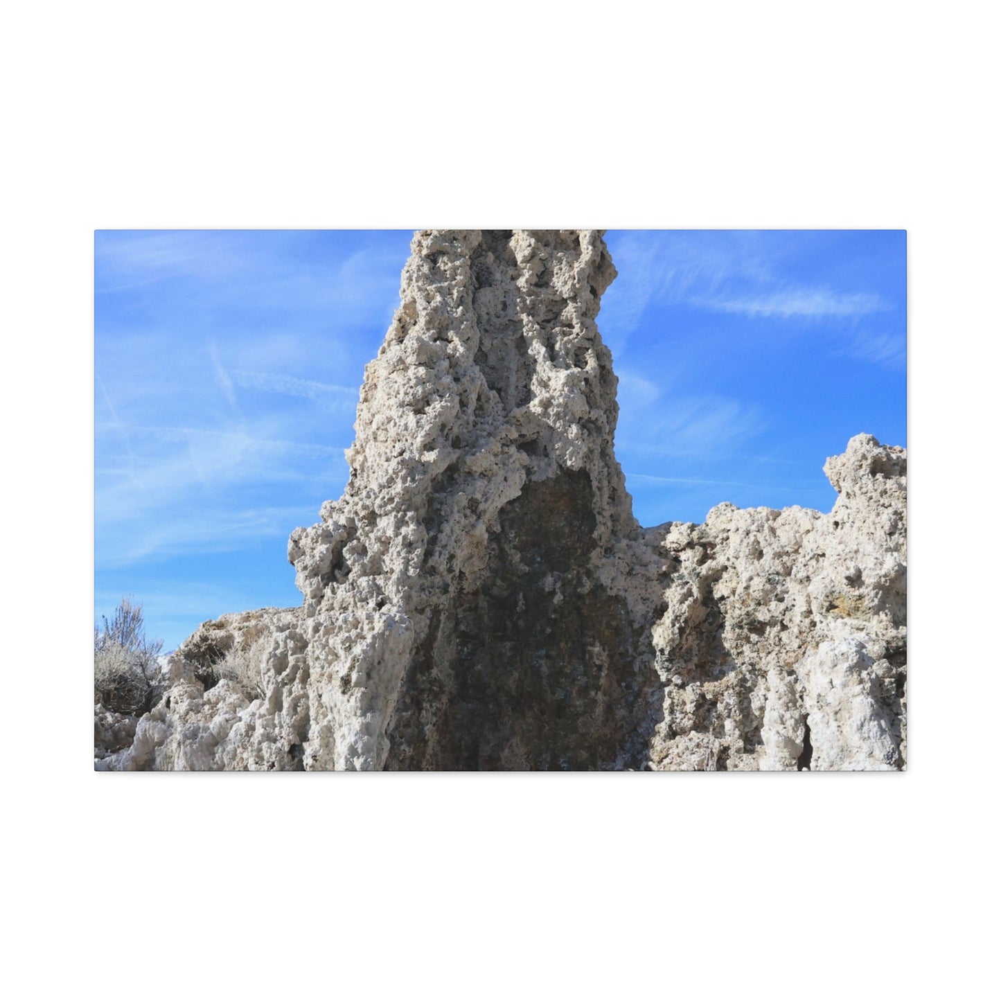 Towering Limestone Sentinels - Unique Frameless Canvas Wall Art