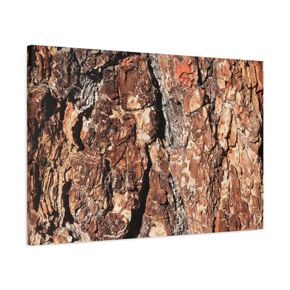 Russet Echoes - Unique Frameless Canvas Wall Art