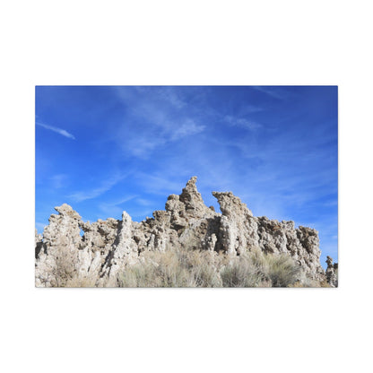 Sentinel Spires - Unique Frameless Canvas Wall Art