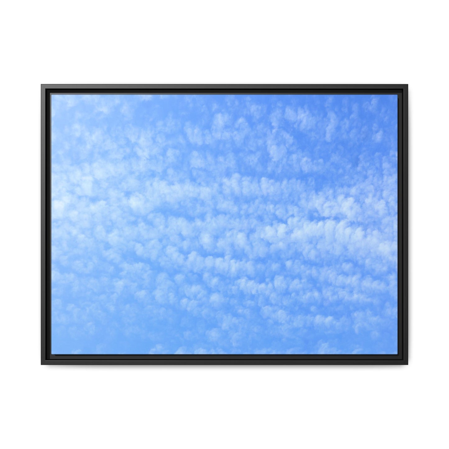 Wispy Blue Dreams - Unique Stretched Canvas Wall Art - Art By Earth