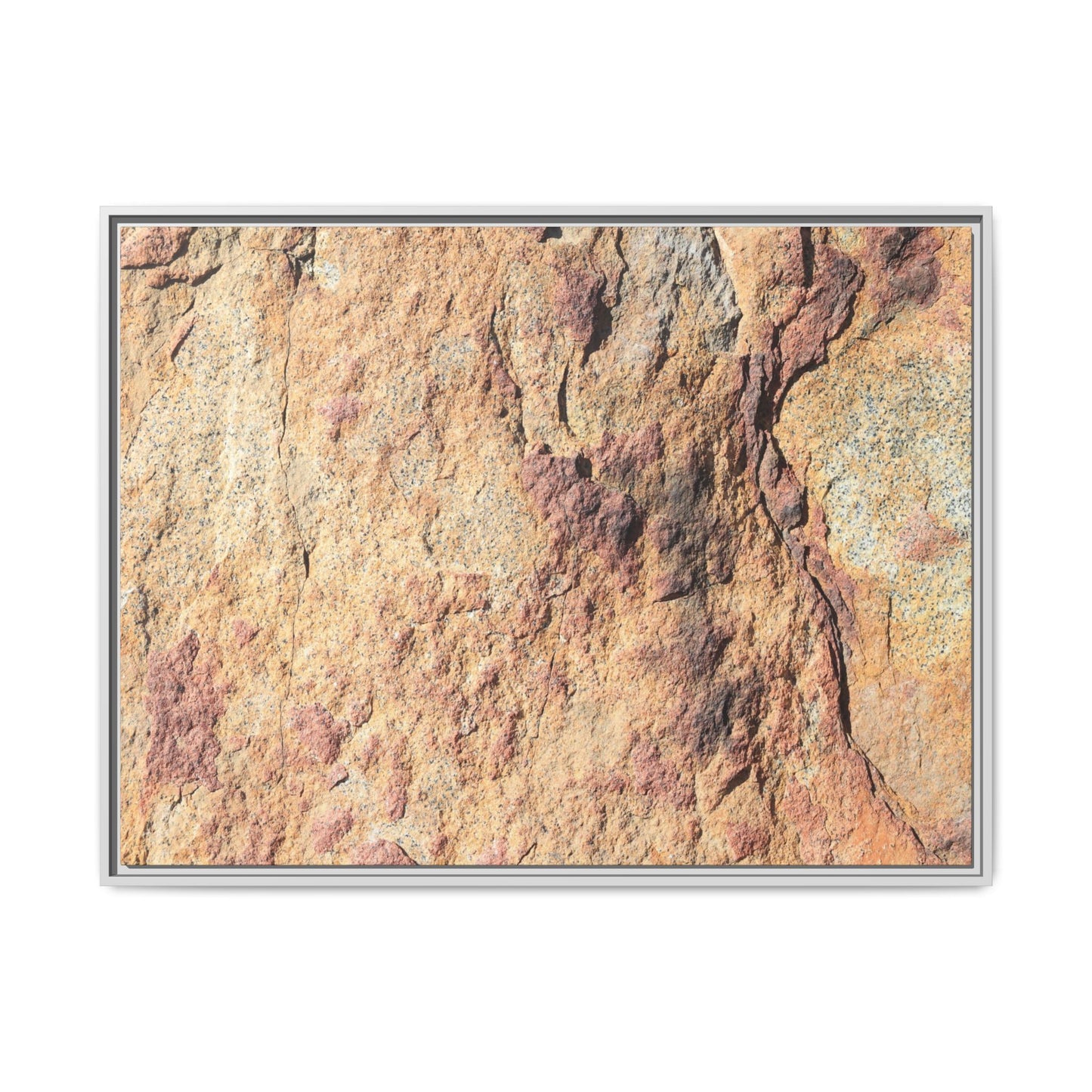 Fractal Stone - Unique Stretched Canvas Wall Art - Art By Earth