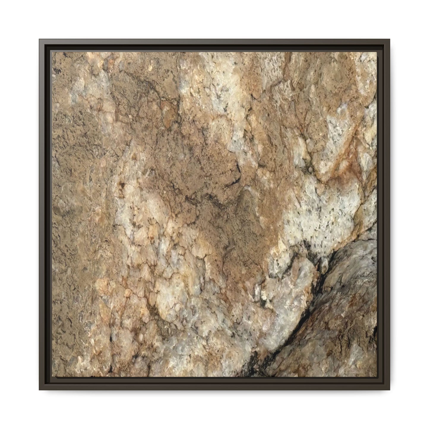 Ancient Stone Wall - Unique Stretched Canvas Wall Art - Art By Earth