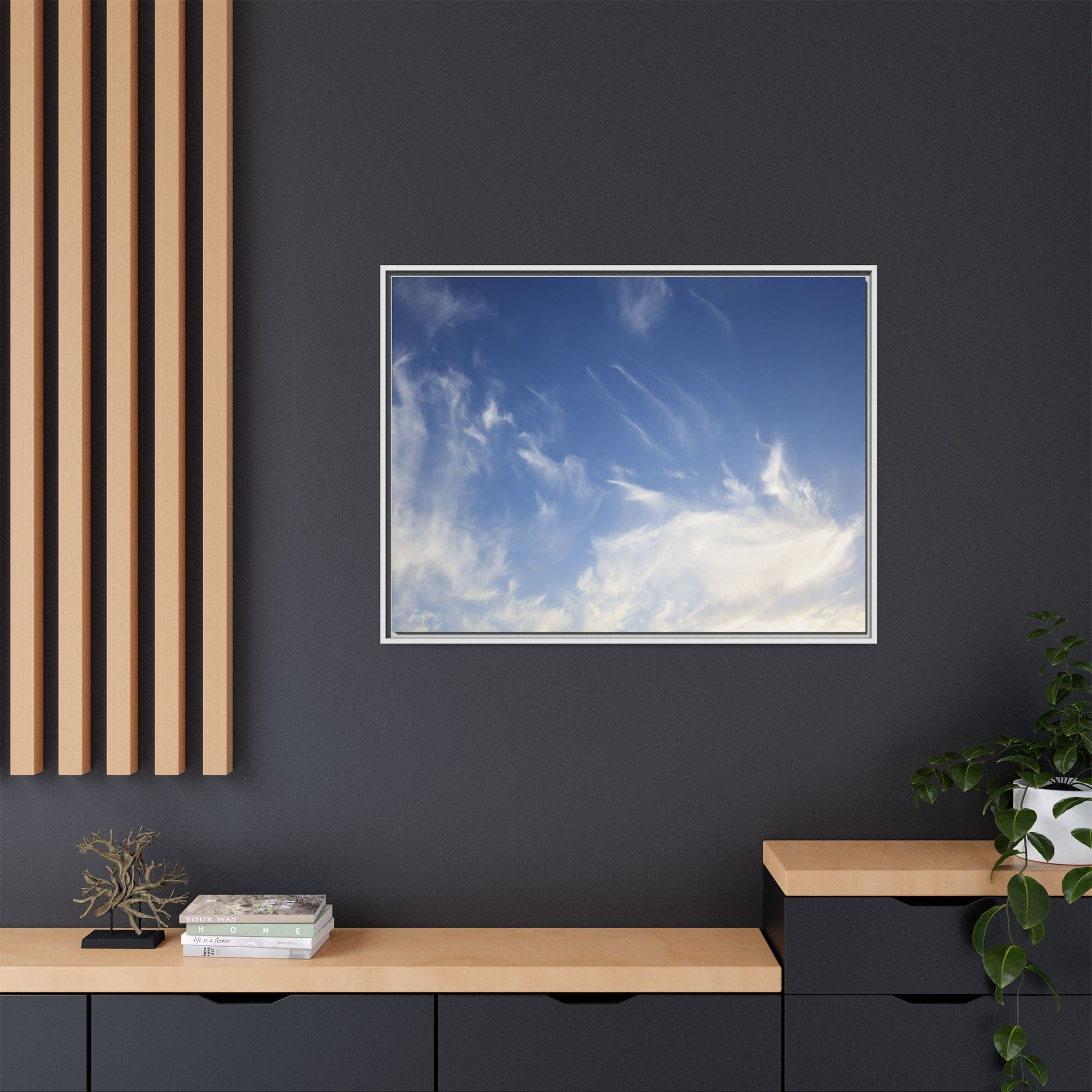 Whispers of Sky - Unique Stretched Canvas Wall Art - Art By Earth