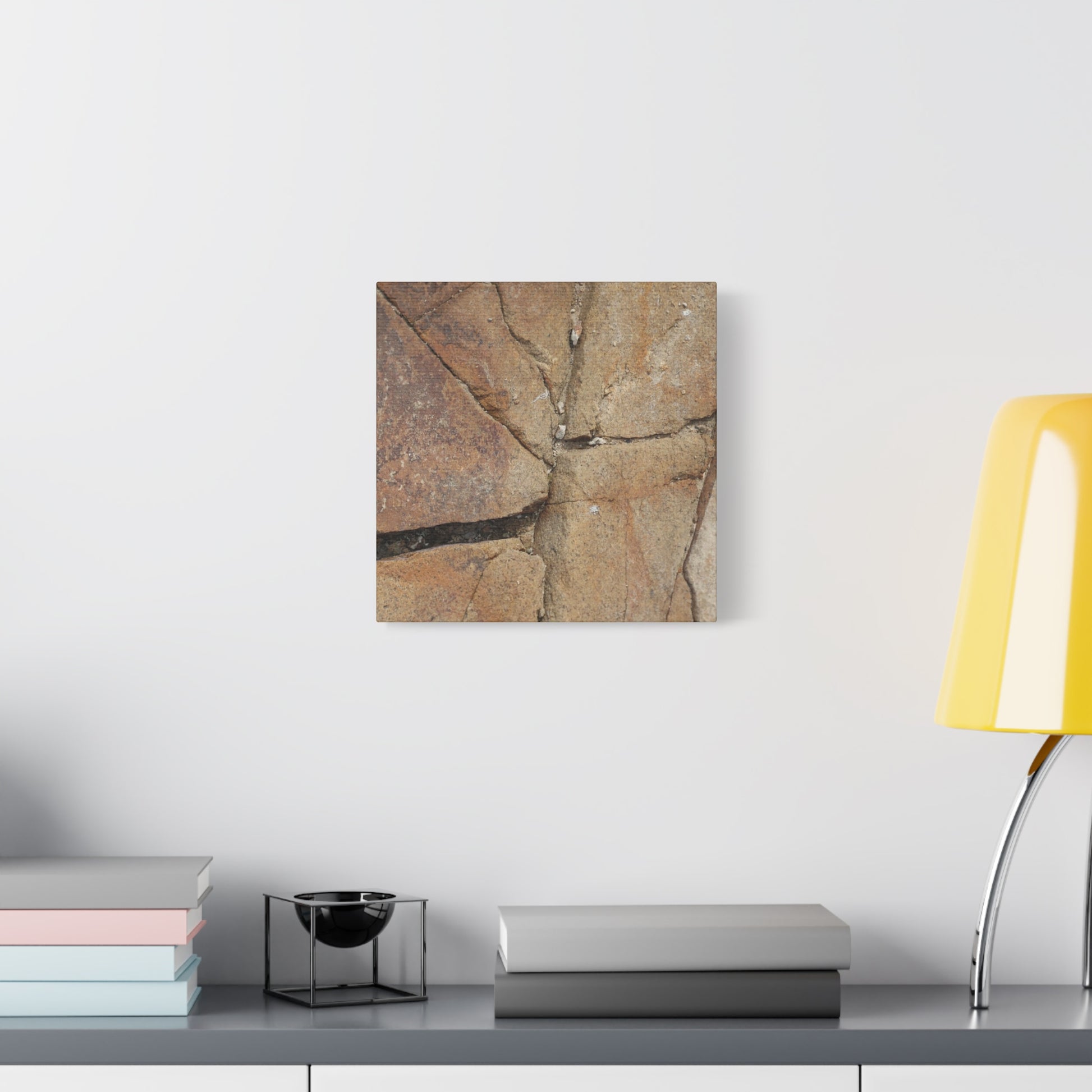 Cracked Earth's Canvas - Unique Frameless Canvas Wall Art - Art By Earth