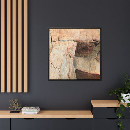 Fractured Stone - Unique Stretched Canvas Wall Art - Art By Earth