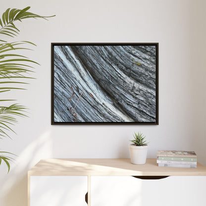Time's Carved Path - Unique Stretched Canvas Wall Art - Art By Earth