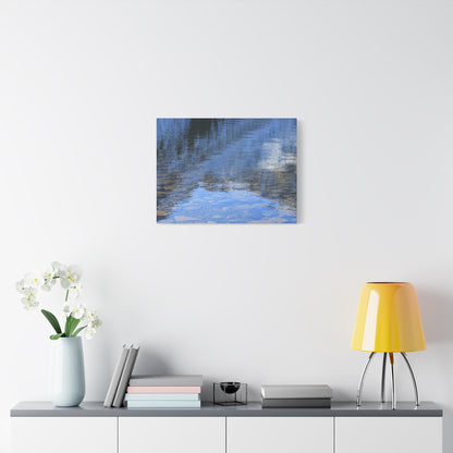 Reflections of Tranquility - Unique Frameless Canvas Wall Art
