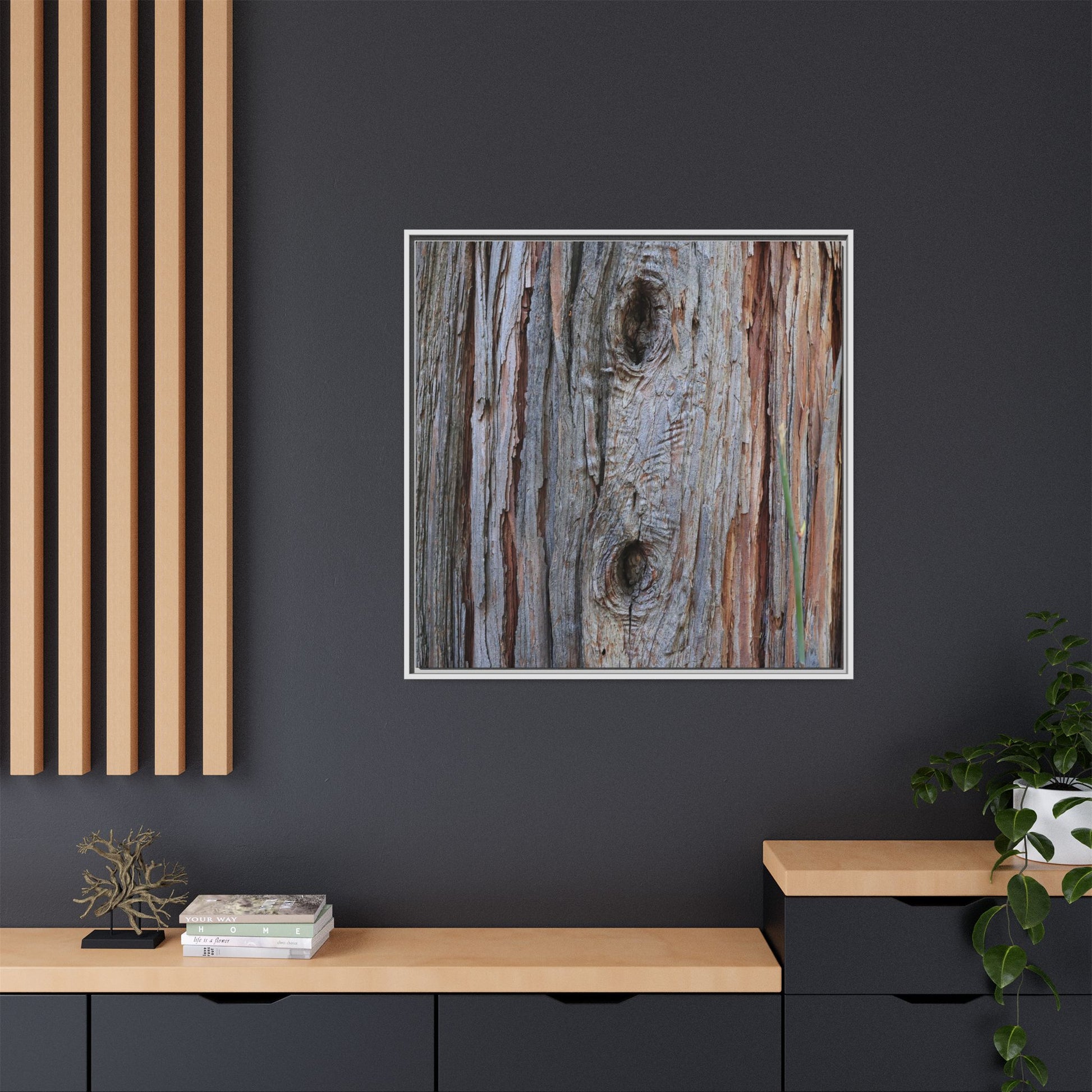 Knotty Nature - Unique Stretched Canvas Wall Art - Art By Earth