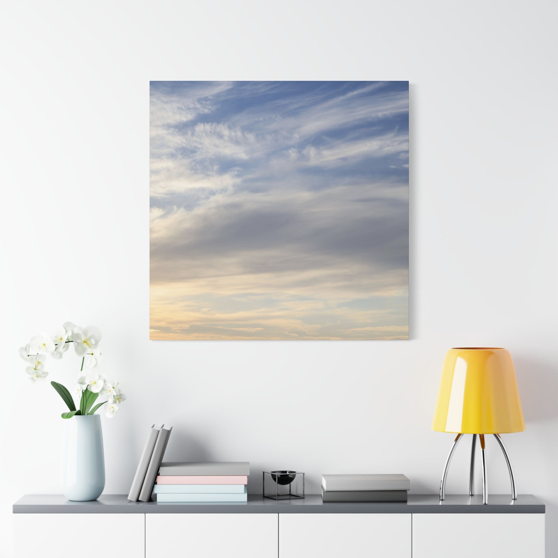 Luminous Horizon - Unique Frameless Canvas Wall Art - Art By Earth