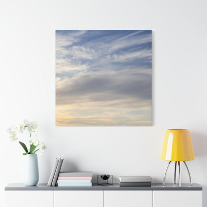 Luminous Horizon - Unique Frameless Canvas Wall Art - Art By Earth