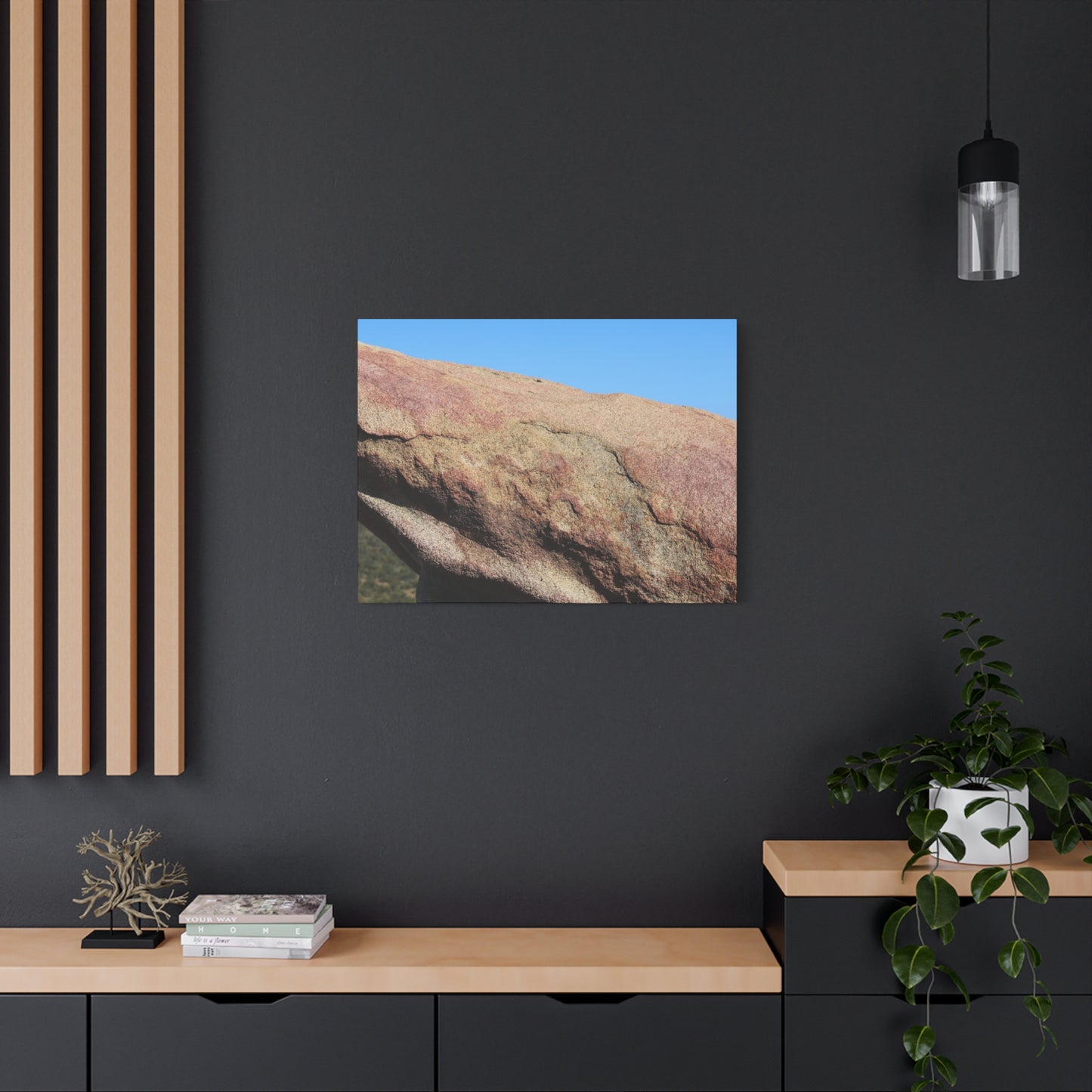 Stone Dreamer - Unique Frameless Canvas Wall Art - Art By Earth