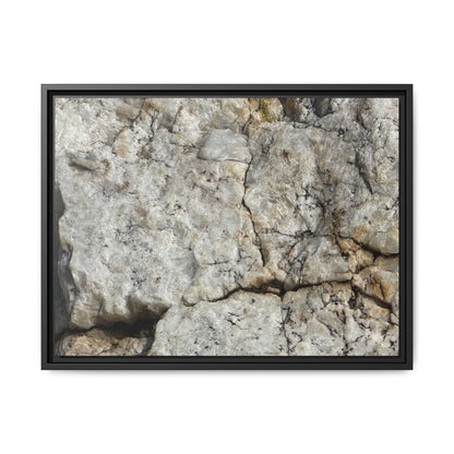 Weathered Limestone Formation - Unique Stretched Canvas Wall Art - Art By Earth