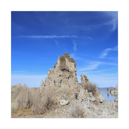 Mono Lake Solitude - Unique Frameless Canvas Wall Art