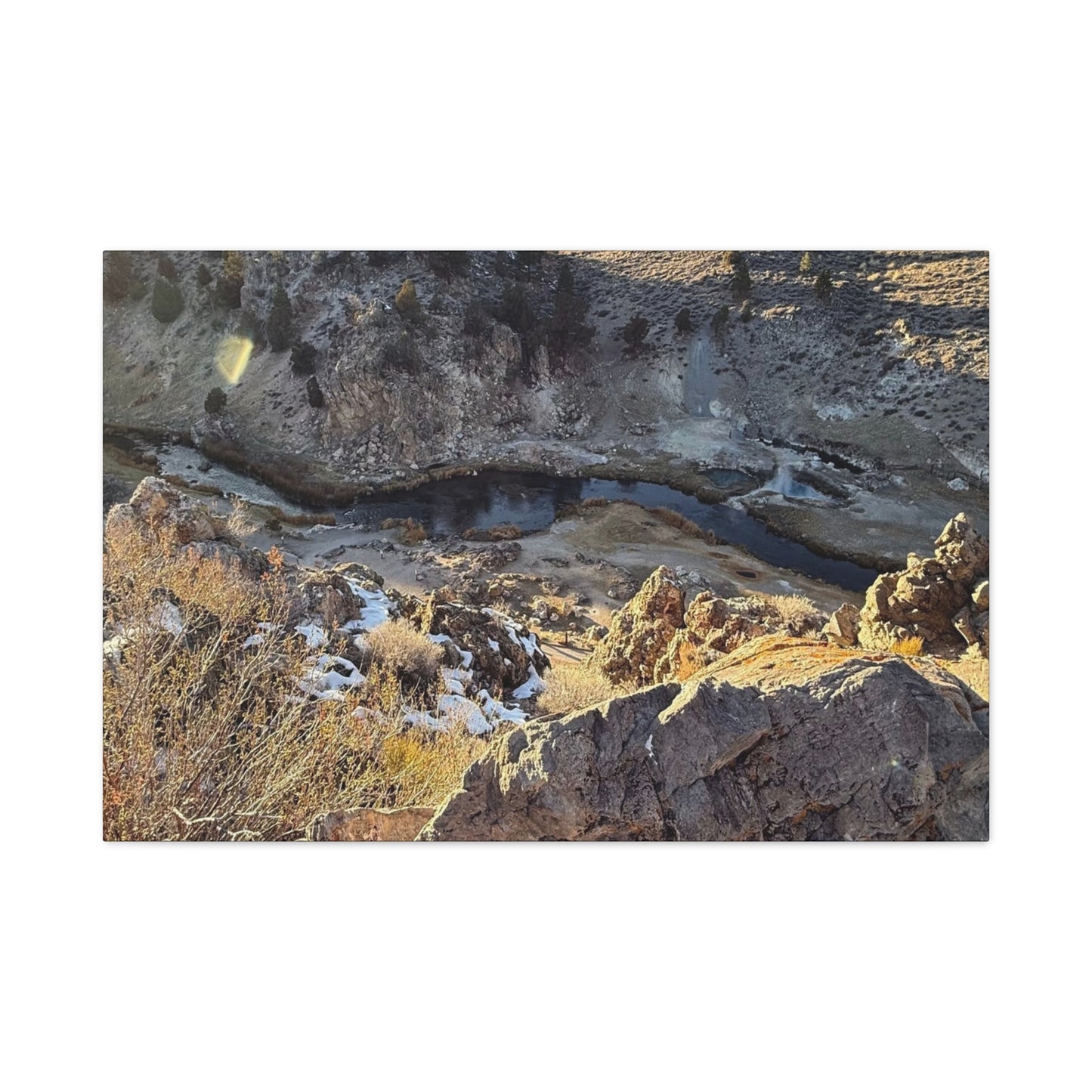 Canyon's Breath - Unique Frameless Canvas Wall Art