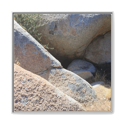 Boulder Shelter - Unique Stretched Canvas Wall Art