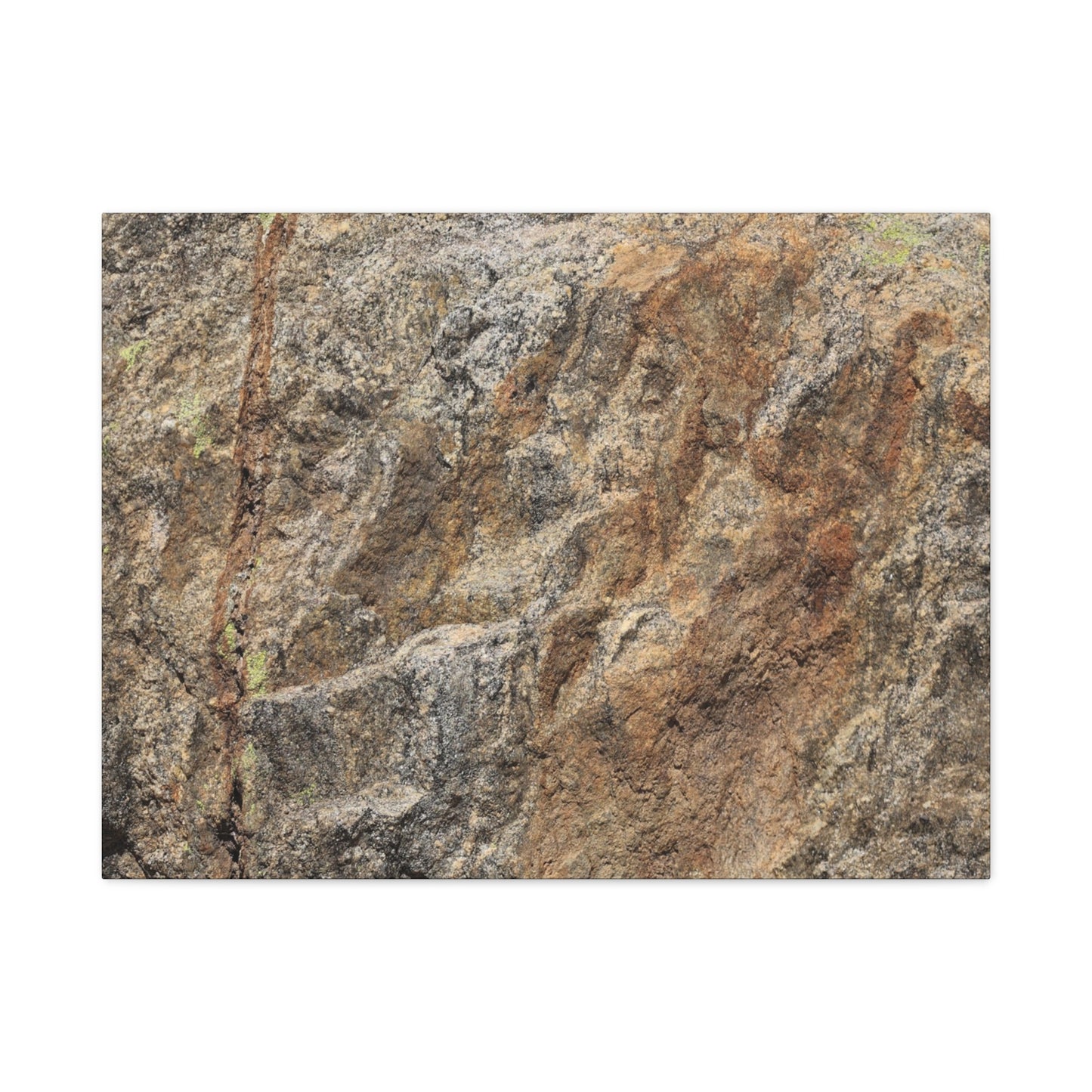 Erosion's Palette - Unique Frameless Canvas Wall Art - Art By Earth