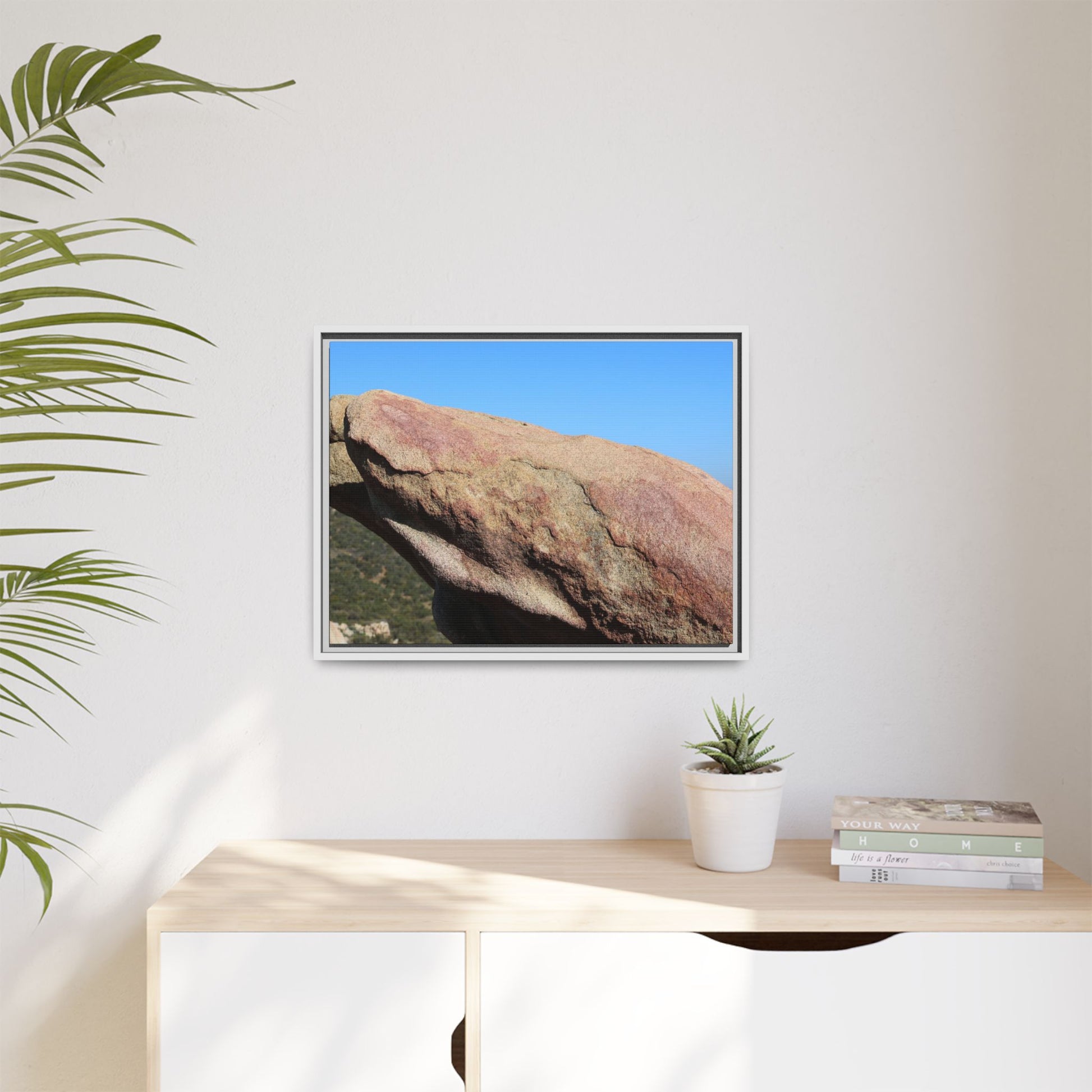 Sleeping Stone - Unique Stretched Canvas Wall Art - Art By Earth