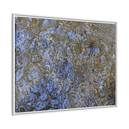Aquatic Reflections - Unique Stretched Canvas Wall Art - Art By Earth