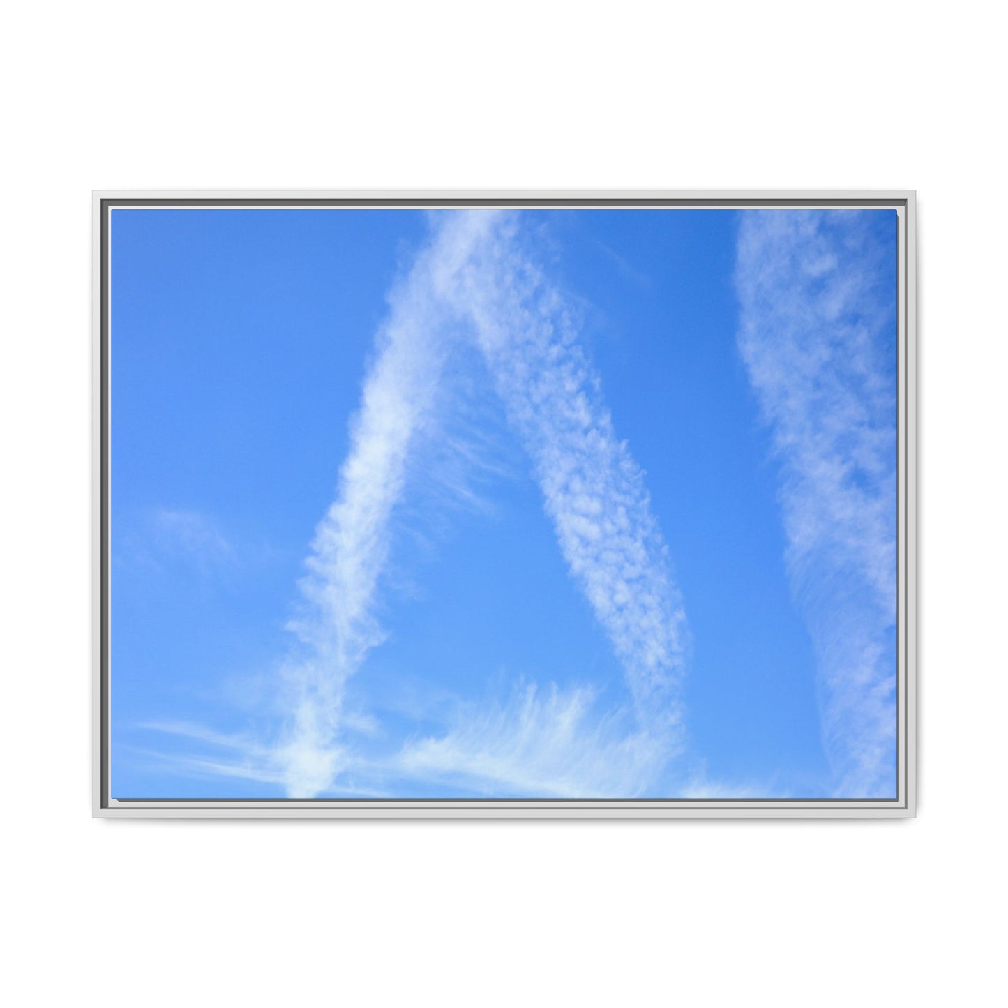 Skyward Whispers - Unique Stretched Canvas Wall Art - Art By Earth