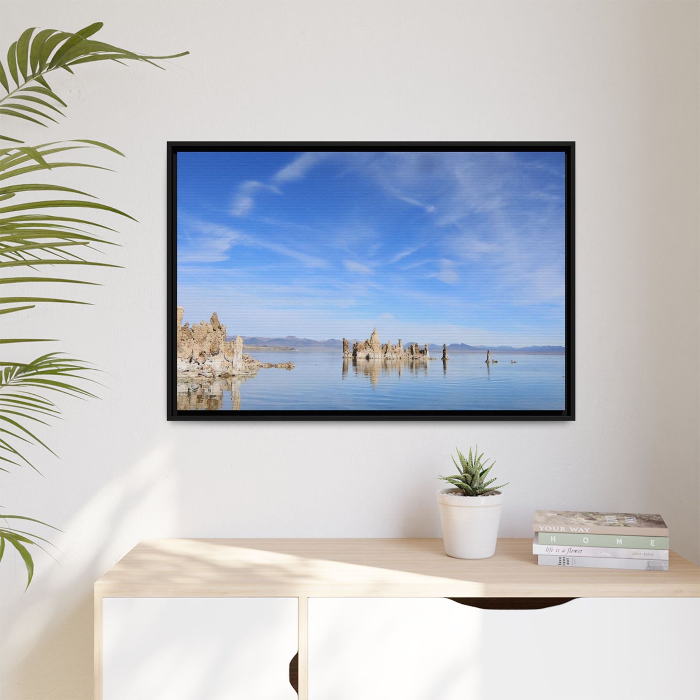 Reflections of Eternity - Unique Stretched Canvas Wall Art