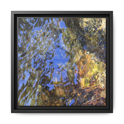 Watery Kaleidoscope - Unique Stretched Canvas Wall Art - Art By Earth