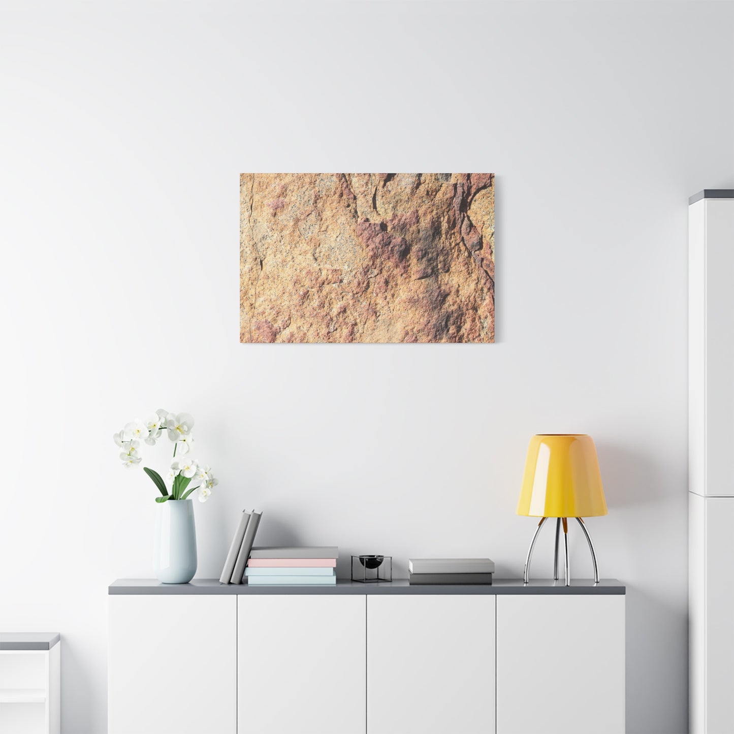 Terracotta Tears - Unique Frameless Canvas Wall Art - Art By Earth
