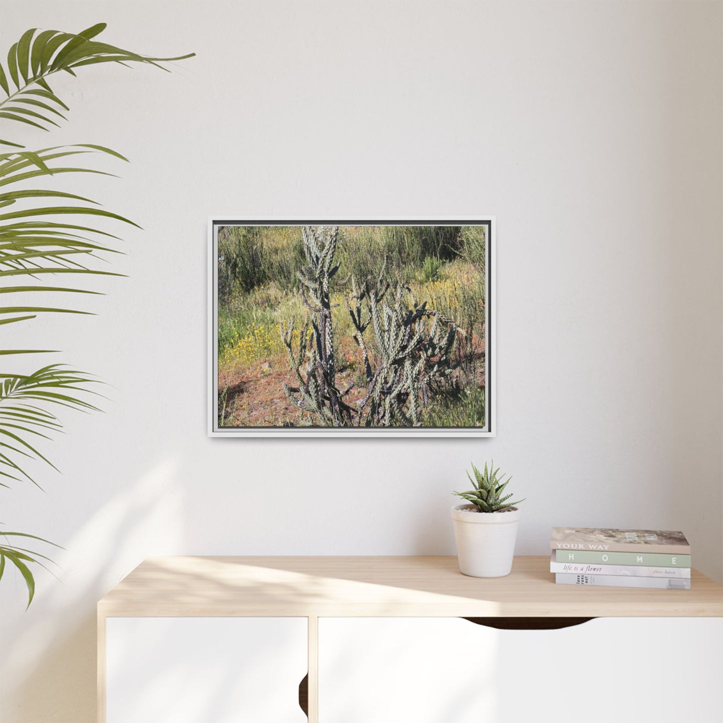 Wildflower Meadow - Unique Stretched Canvas Wall Art - Art By Earth