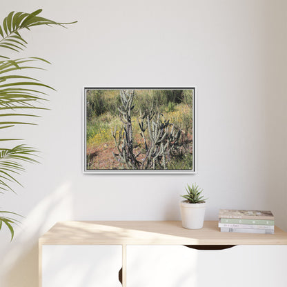 Wildflower Meadow - Unique Stretched Canvas Wall Art - Art By Earth