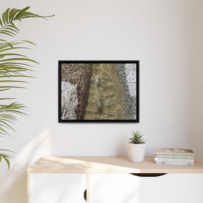 Between Concrete Walls - Unique Stretched Canvas Wall Art - Art By Earth