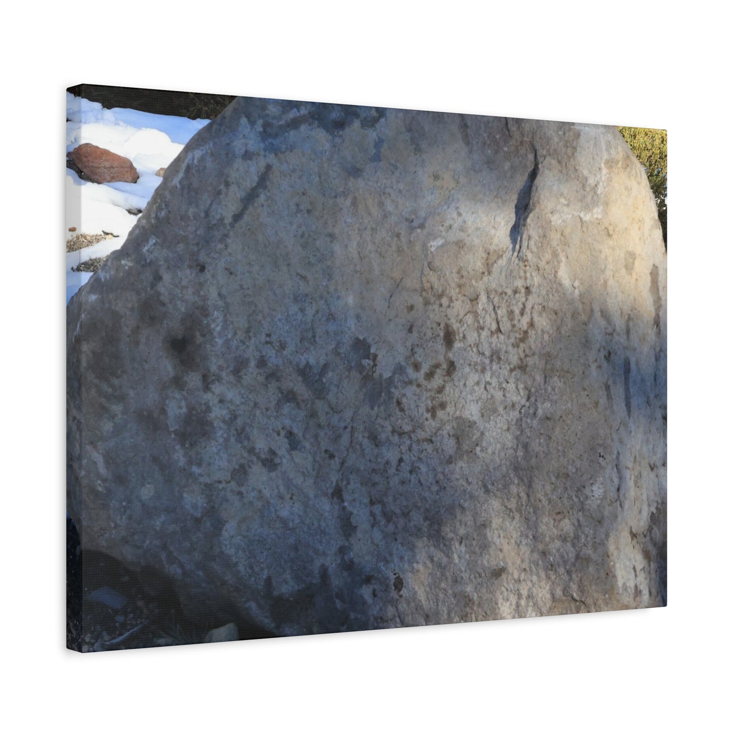 Stone of Silence - Unique Frameless Canvas Wall Art