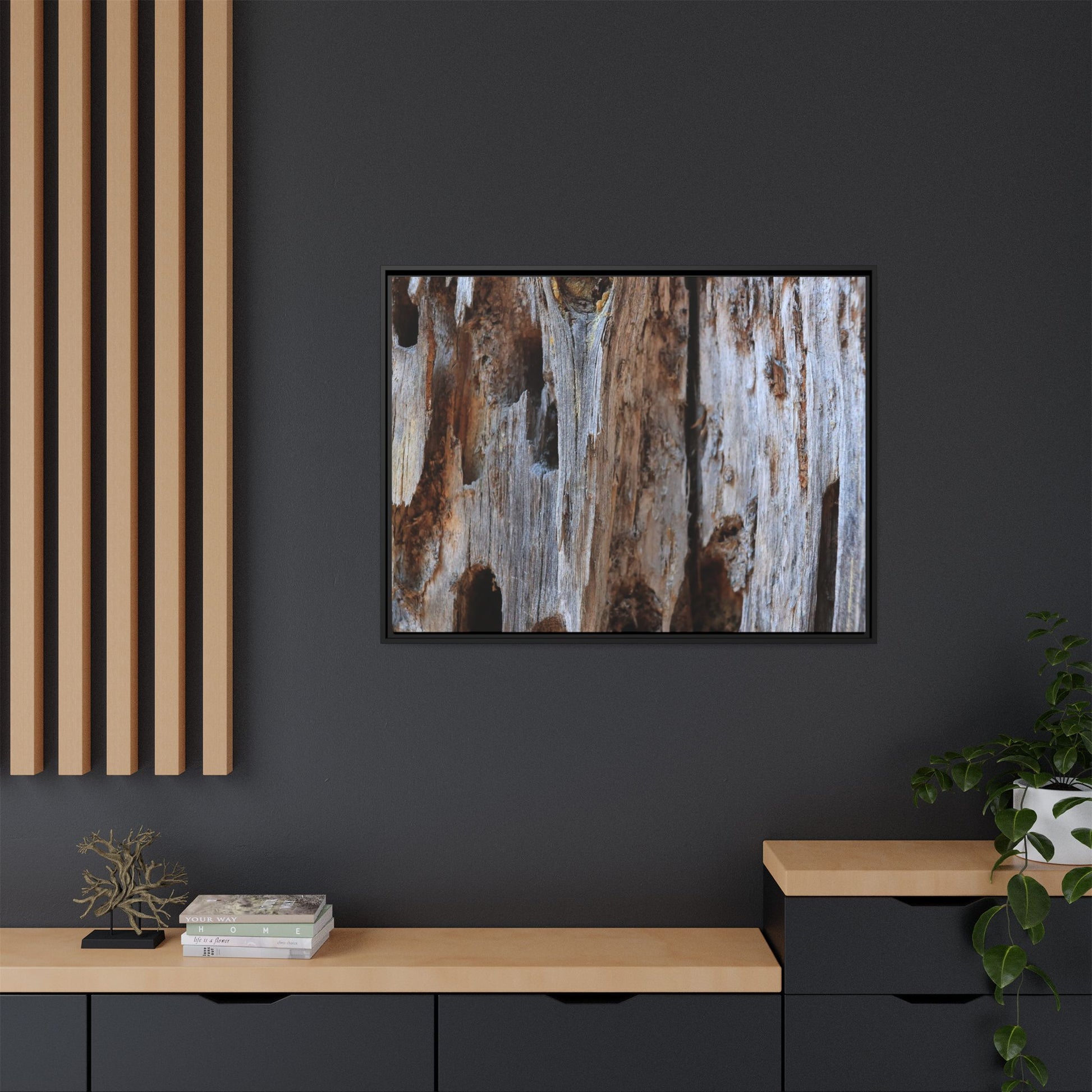 Decaying Splendor - Unique Stretched Canvas Wall Art - Art By Earth