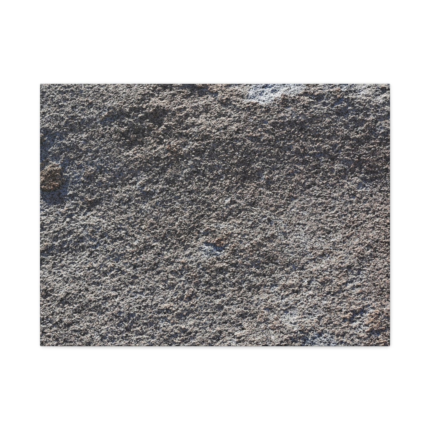 Textured Ground Surface - Unique Frameless Canvas Wall Art