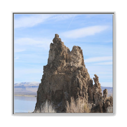 Tufa Towers of Silence - Unique Stretched Canvas Wall Art
