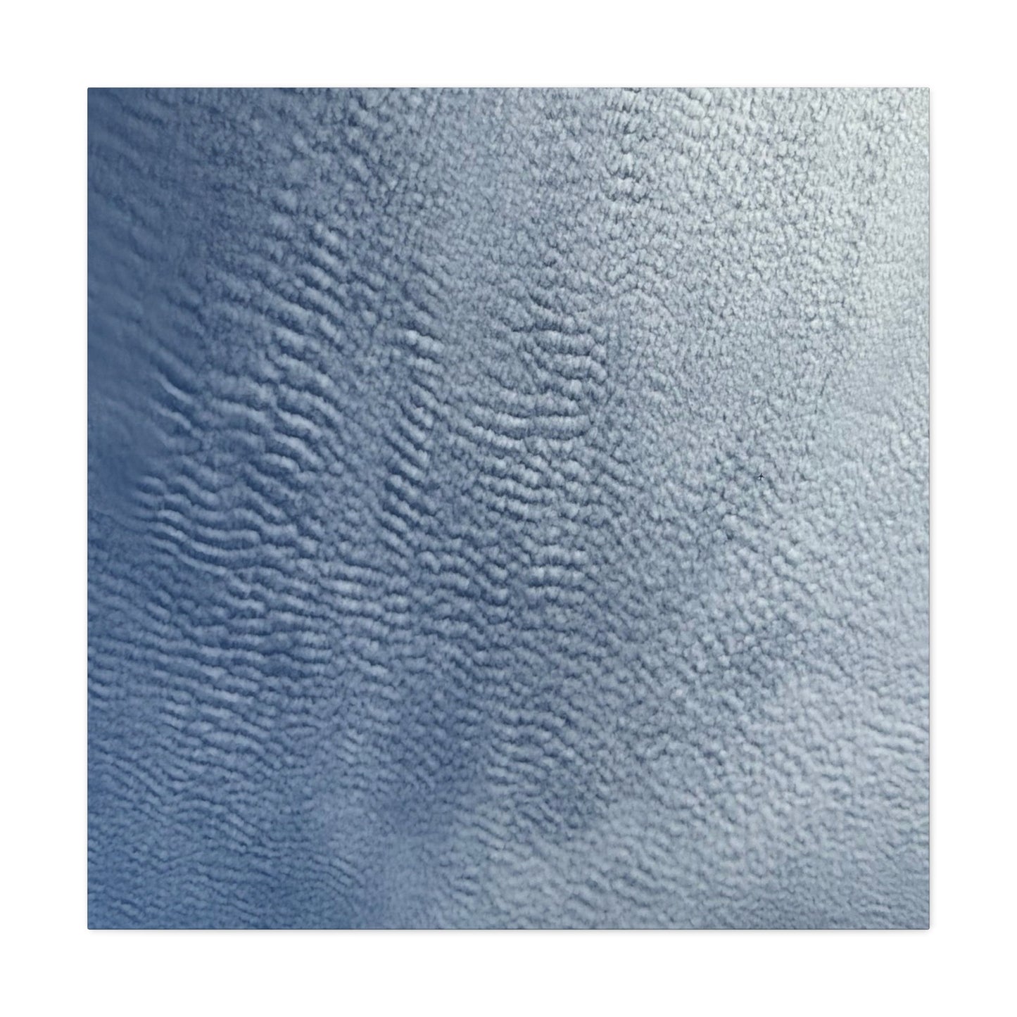 Rippling Echoes of Cerulean Stillness - Unique Frameless Canvas Wall Art - Art By Earth