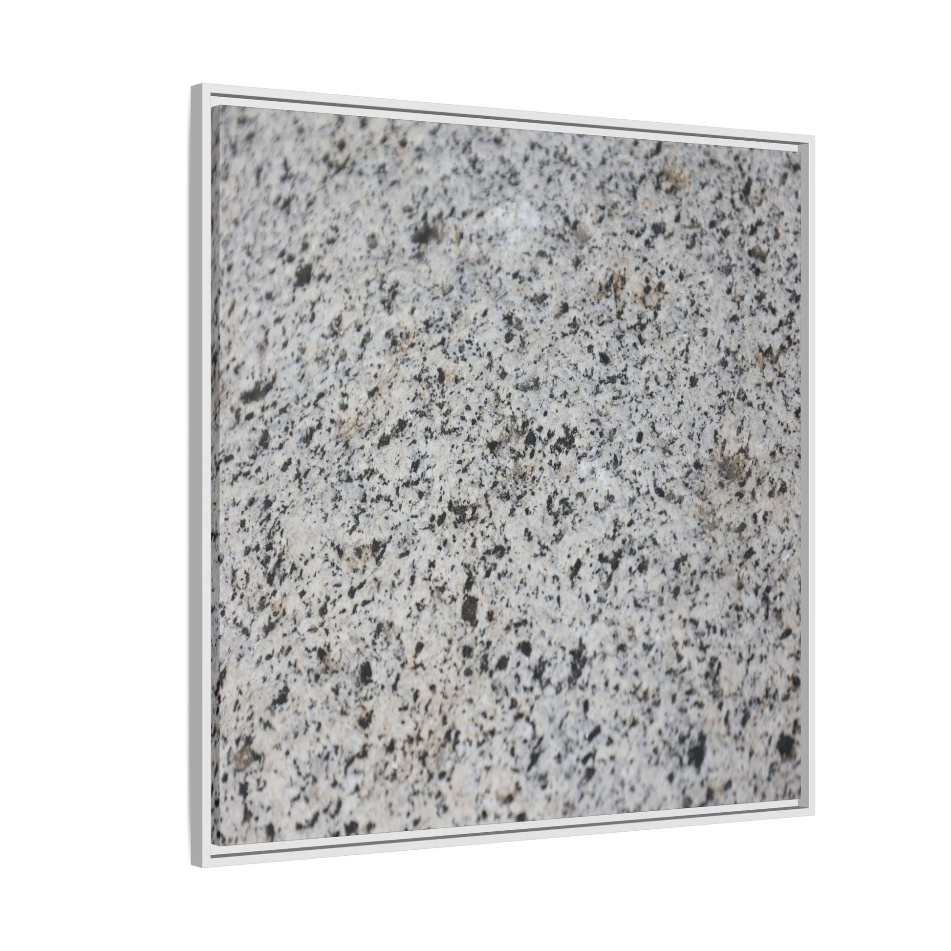 Monochrome Mosaic - Unique Stretched Canvas Wall Art - Art By Earth